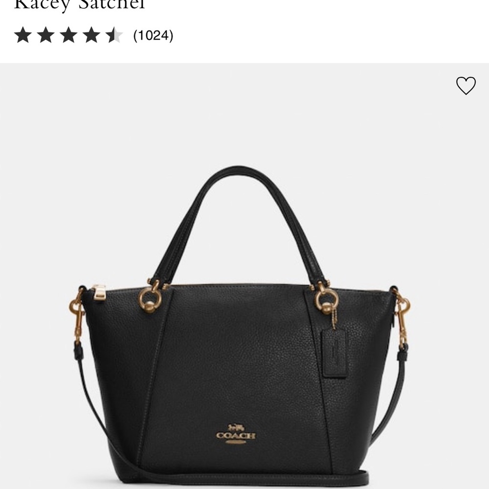 coach kacey satchel